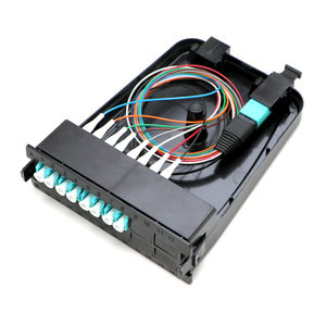 Alta calidad LC SC OM3 OM4 personalizado 8 /12 /24 Core MTP MPO Módulo de casete para centro de datos - Product Image 2