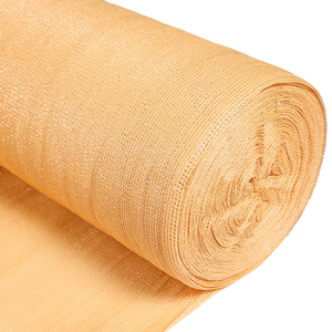 Parasole in tessuto a rete con parasole giallo arancio da 150gsm - Product Image 1