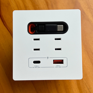 多功能台式电源墙板20w C型快速充电插座带扩展电缆的USB插座 - Product Image 4