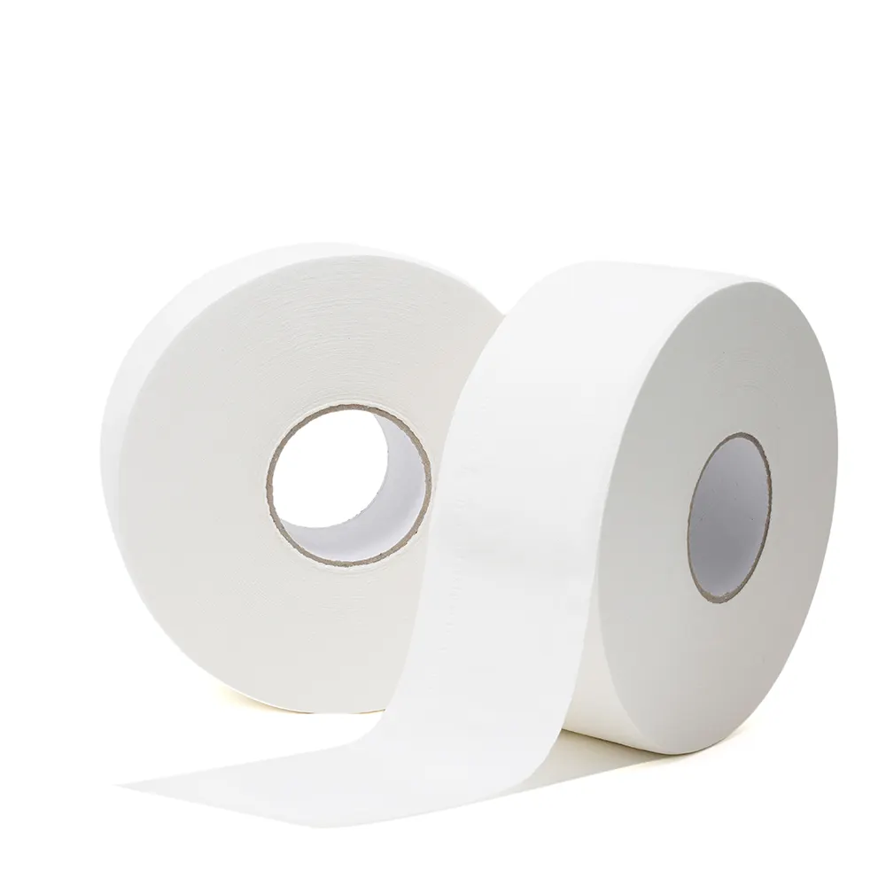 Mini rollo Jumbo Papel Wc pulpa para producción de papel higiénico hoja reciclada en rollos Rolling Long Tissu Applique