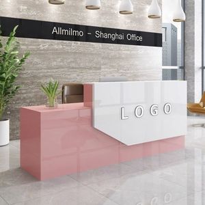 Modernes Design MDF Empfangstheke für Schönheitssalon Büro Bar Hotel Einzelhandelsgeschäft Kassentresen - Product Image 3