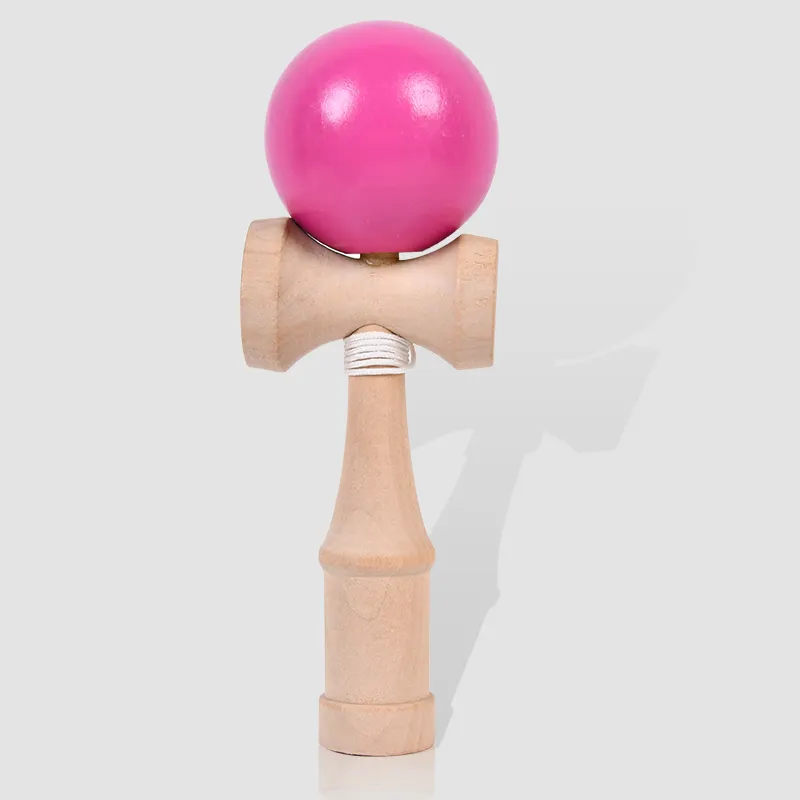 Großhandel Holz Handwerk Schwert Jade Skill Ball Holz Kinderspiel zeug für Kinder, um ihre Hand Flexibilität zu üben