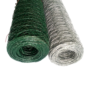 PVC-beschichteter Hühner draht 3ft hoch Einfach zu installierende, rostfreie, verzinkte, sechseckige Drahtgitter-anpassbare Hühner zucht zäune - Product Image 1