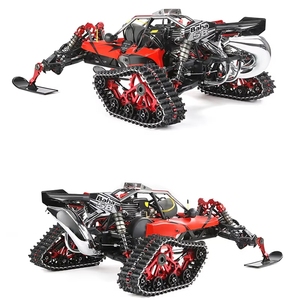 ROFUN BAHA450ASスノーナンバー1/5ガス45CCリアドライブRCカースレッジクローラー雪とアイススキッドエンジンの始動が非常に簡単 - Product Image 5