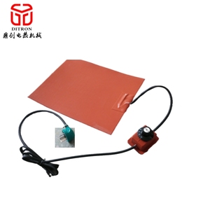 带电线热的工业用硅橡胶加热器