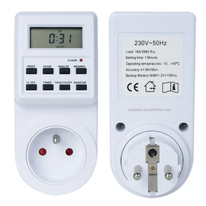 QJC <strong>Digital</strong> Programmable <strong>Timer</strong> Display Kitchen <strong>Timer</strong> Outlet <strong>Switch</strong> <strong>EU</strong> UK AU US BR FR IT TH <strong>Plug</strong> <strong>Socket</strong> - Product Image 3