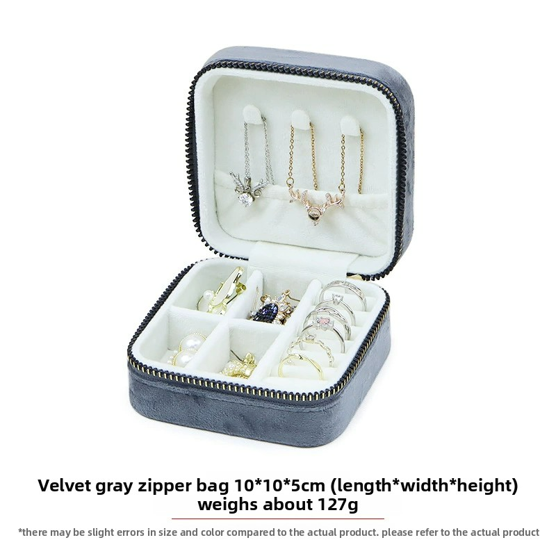 Gray velvet