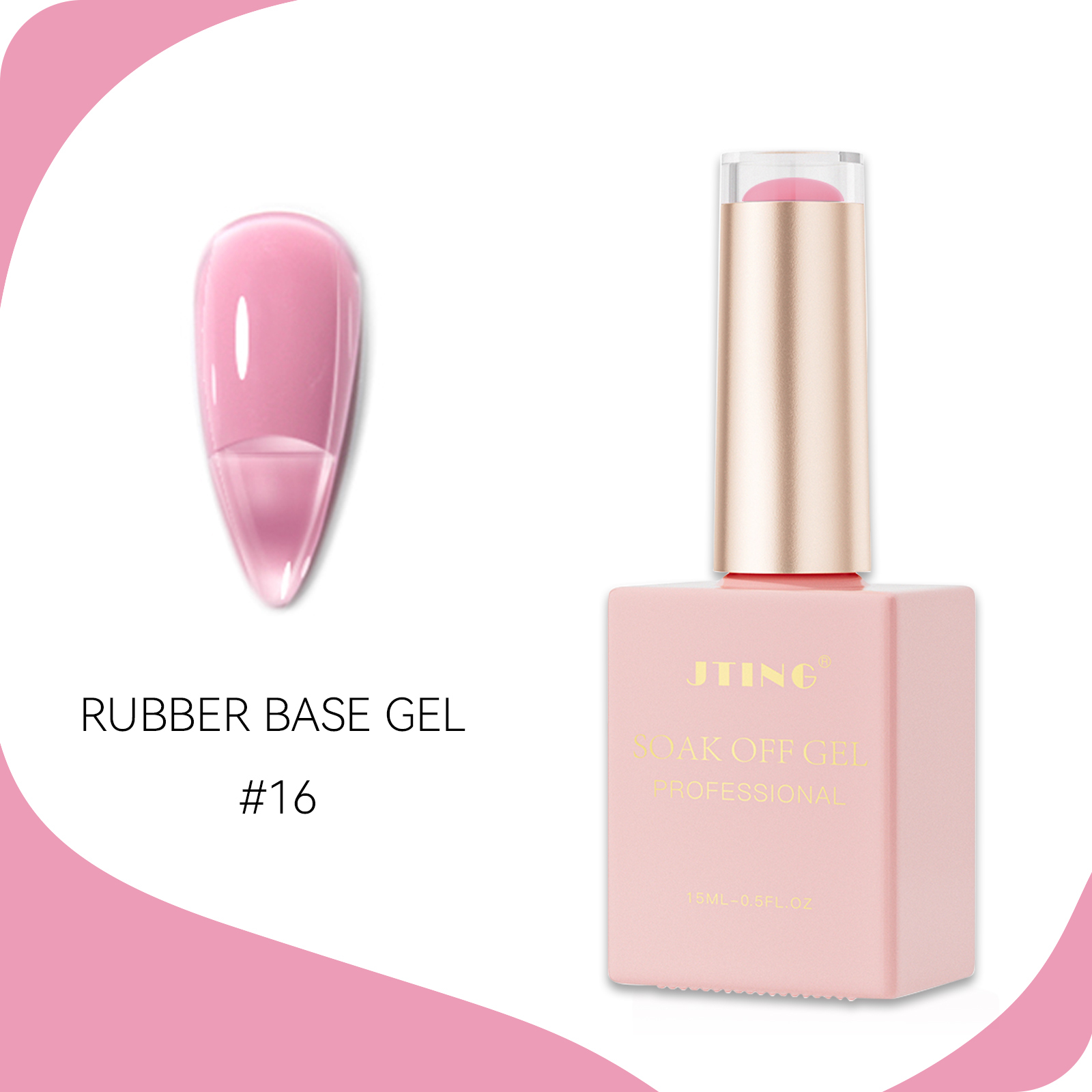 #16 rubber base gel