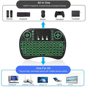 Portable I8 2.4G Mini Wireless <strong>Keyboard</strong> with Touchpad and USB Receiver Remote <strong>Control</strong> for Laptop PC Tablets Mac TV Xbox PS3 - Product Image 4