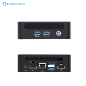 GenMachine Pro Mini AMD Ryzen 7-5800H 32GB 2TB SSD Powerful Cooling Fan <strong>System</strong> HD 2.0+<strong>Type</strong>-C WiFi6E BT5.3 Win10 IoT Enterprise - Product Image 2