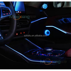 Tak ve çalıştır merkezi kolçak eyer işık araba ortam işığı BMW 3/4 serisi G20 G22 M3 M4 I3 20-23 eyer Led - Product Image 4