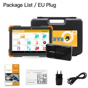 Humzor-escáner de diagnóstico automático OBD2 NS366S, máquina de diagnóstico de coche con programación de llaves y tableta rugosa - Product Image 6