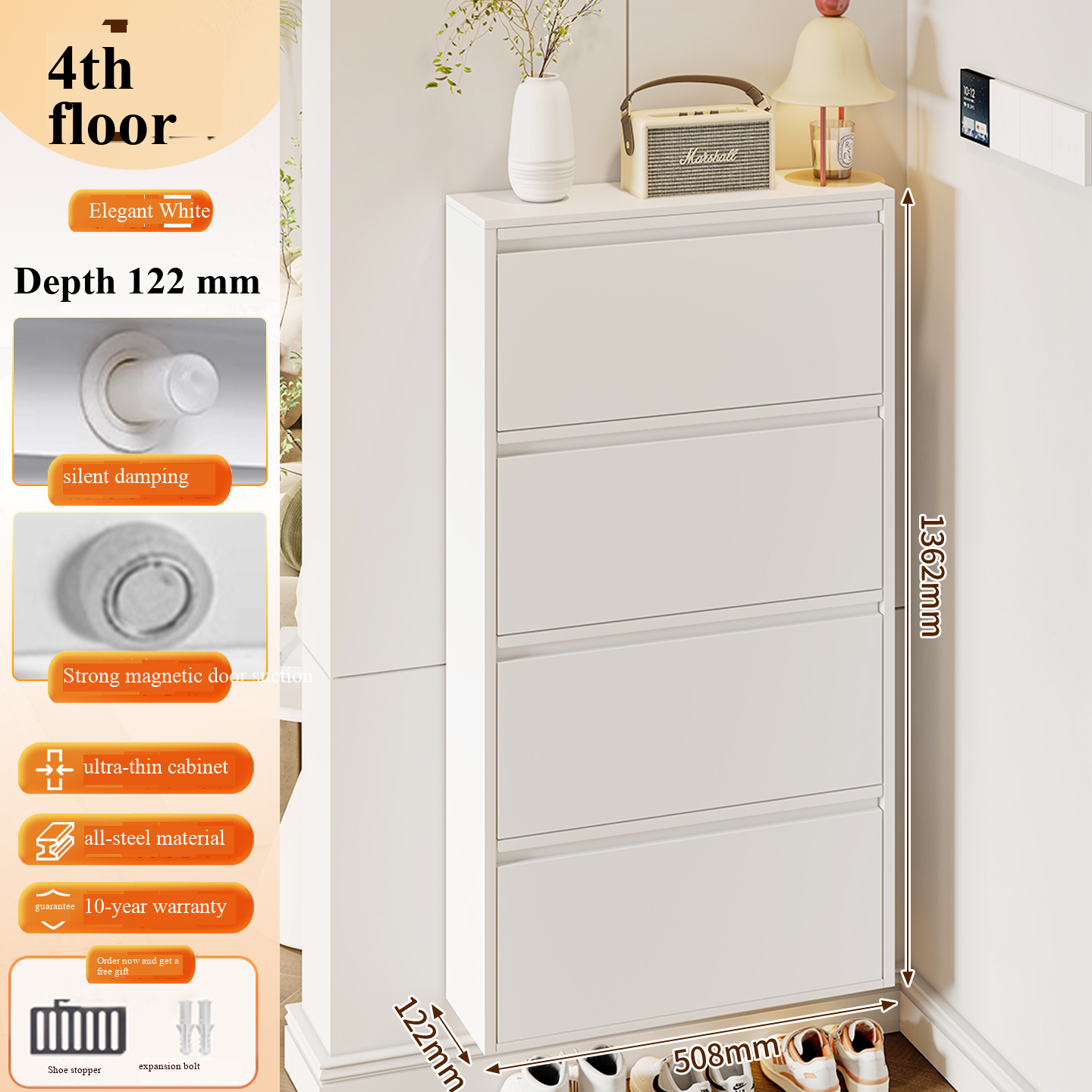 4th floor 508 long white