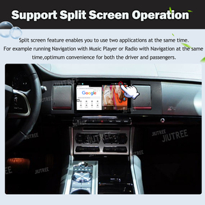 Araba radyo Tesla tarzı 128G Android 12 için Jaguar XF 2007-2012 multimedya Stereo Video oynatıcı GPS Navi kafa ünitesi kablosuz Carplay - Product Image 5