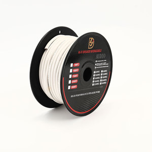 250フィートスピーカーケーブル16AWG18AWGワイヤーシースジャケットスピーカーワイヤーバルク16/2ゲージ2導体オーディオケーブル