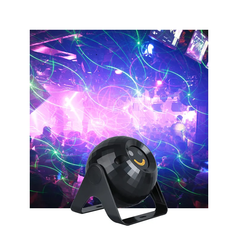 En popüler parti noel doğum günü DJ disko KTV işın projektör aydınlatma fiyat lazer sahne ışıkları ile uzaktan Cont