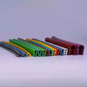 Porta do carro Junta De Vedação De Borracha De Silicone Preto Borda Da Porta Do Carro Guarnição Tira De Vedação Decorativa Em Forma De U-Tira De Vedação Anti-Scratch - Product Image 4