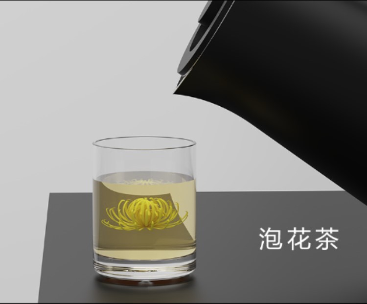HOTSY 1.5L Mini Portable Multi Function Electric Water Kettle Tea Maker New Home Appliances Kitchen Kettle