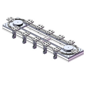 KNK Single Workstation Last 30kg Runde Produktions automatisierung Maschinen führung Chian Förderer führung Fließband system - Product Image 5