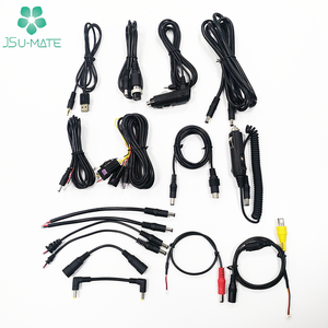 Düz DC 5.5X2.1mm 2p Terminal bağlantı kablosu 2x0.5mm2 teller DC 5.5X2.1mm 5.5X2.5mm varil kablosu - Product Image 6