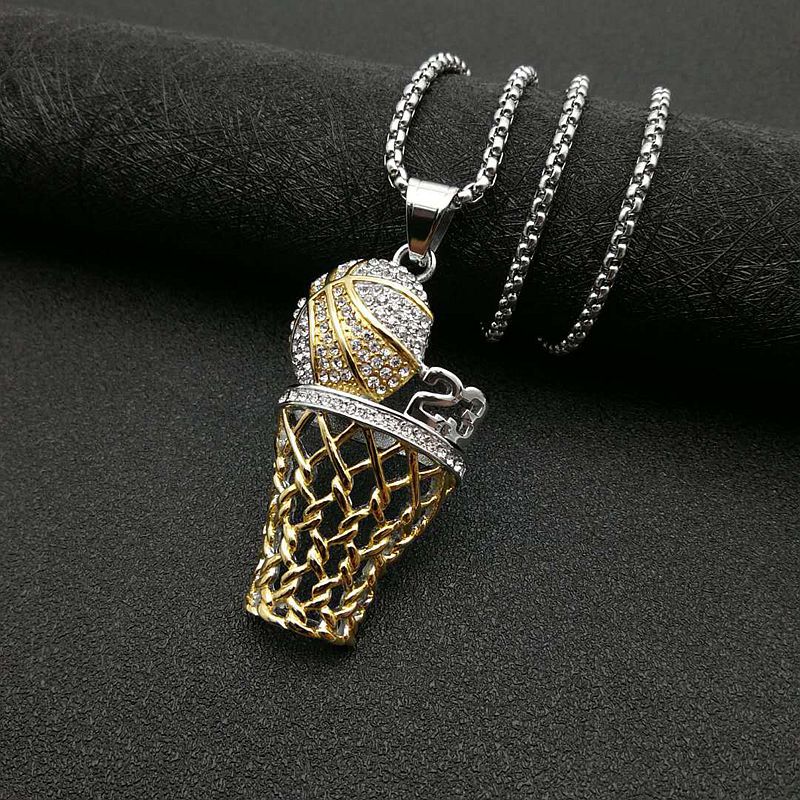 Number 23 Two-color Single Pendant