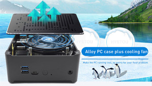Superior Quality Win 10 <strong>Linux</strong> Built in Fan Gaming Mini <strong>Computer</strong> 4K Dual Display DDR4 Mini Gamer Desktop PC - Product Image 5