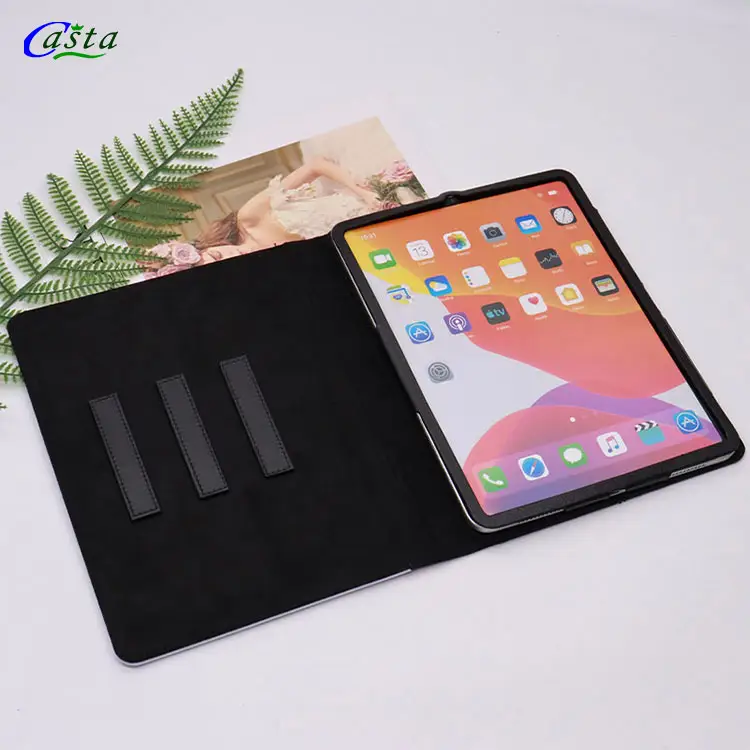 Grosir sarung Tablet tahan guncangan TPU, pelindung penuh kulit mewah dengan fitur dompet untuk iPad Pro 9.7 PC kulit PU