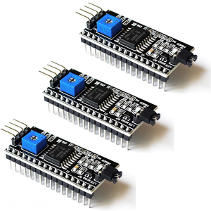 5V IIC I2C Adapter LCD-Display Serielle Schnitts telle für Roboter teile Programmierer Emulator Debugger - Product Image 2