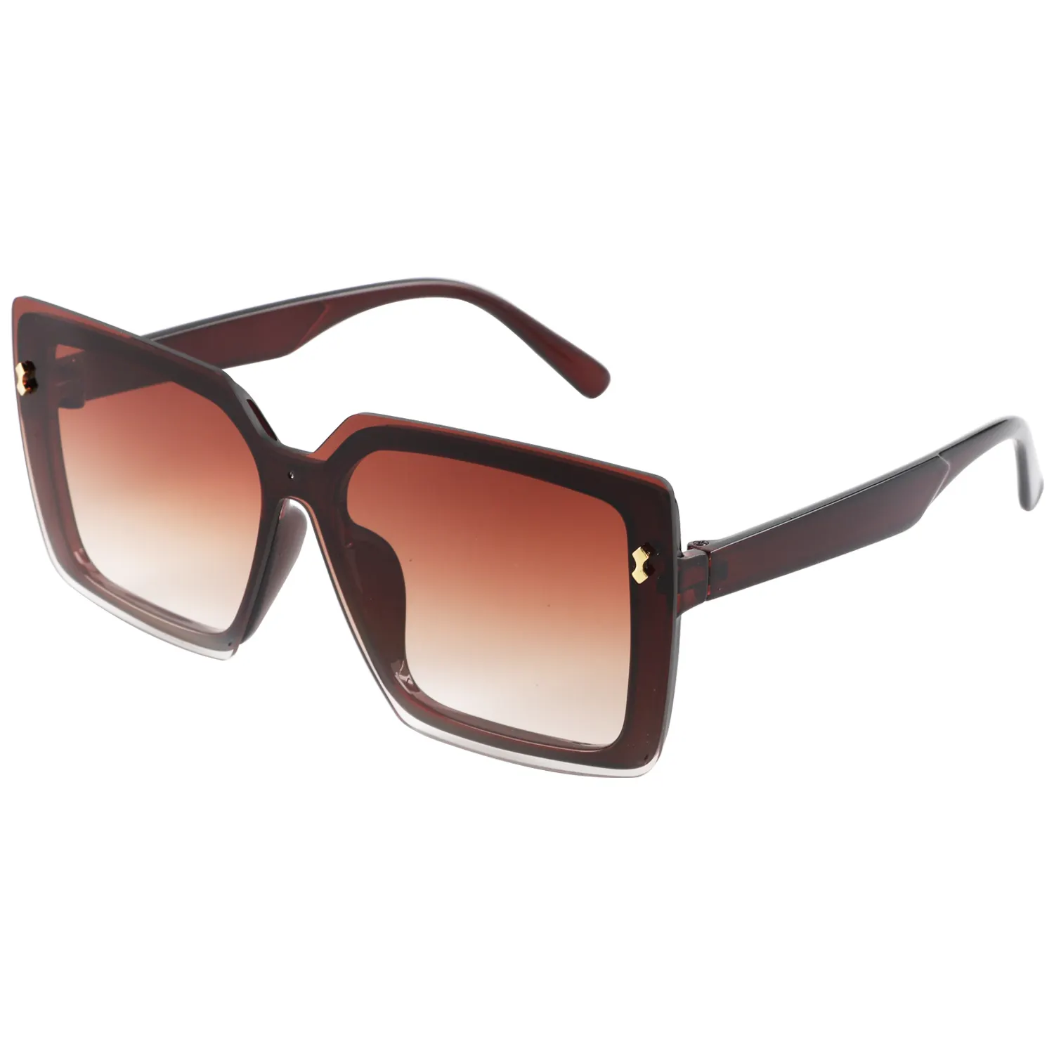 Net red ins estilo retro gafas de sol cuadradas mujer cara redonda gafas de sol adelgazantes personalidad calle foto UV gafas marea