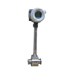 El caudalímetro de vórtice higiénico de alta calidad está hecho de acero inoxidable y tiene un caudalímetro de vórtice de alta fiabilidad - Product Image 1