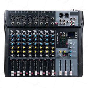 MR-80S MR 80S Professional 8-channel Audio <strong>Mixer</strong> with Multi-channel Control and Equalization Effect for Recording, K <strong>Song</strong>, Live - Product Image 6