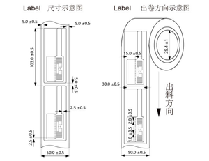 <span class=keywords><strong>Rfid</strong></span> <span class=keywords><strong>UHF</strong></span> tag tầm xa 860-960MHz <span class=keywords><strong>UHF</strong></span> <span class=keywords><strong>RFID</strong></span> Tag/nhãn/nhãn dán/Inlay với ucode 9 - Product Image 5