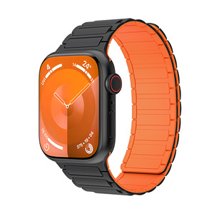 Apple saatler için uygun yeni tasarım çoklu renkler silikon manyetik döngü iwatch kayış ile 1-9 nesil - Product Image 1