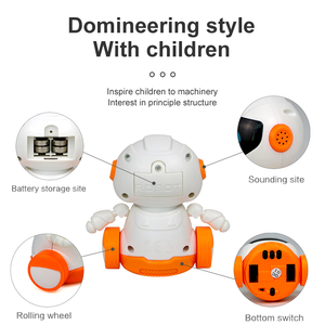Novelty Magic Toy Draw Line Tracking Robot Follower Inductive Sensor Electronic Robots STEM Educational Kids Drawing Robot Toy