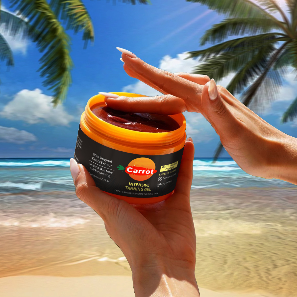 Gel bronzant 150g