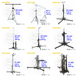 Speaker Torre Line Array Sistema di Sollevamento Telescopico - Product Image 1