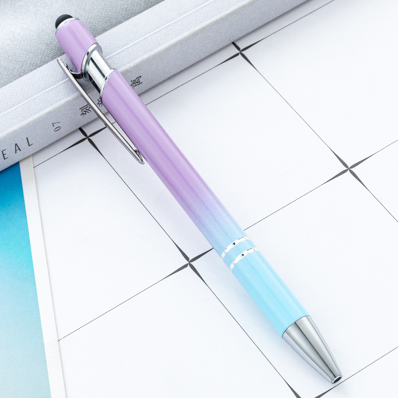 Blue purple gradient