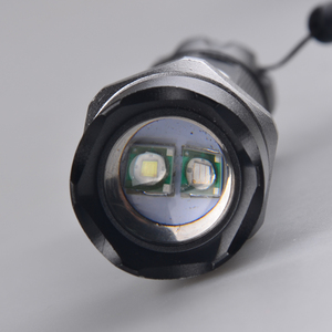 Wholesale <strong>2</strong> <strong>in</strong> <strong>1</strong> <strong>LED</strong> UV and White <strong>Torch</strong> 395nm 3W Waterproof Linterna Aluminum Uv Light Flashlight for Camping Detecting - Product Image 2