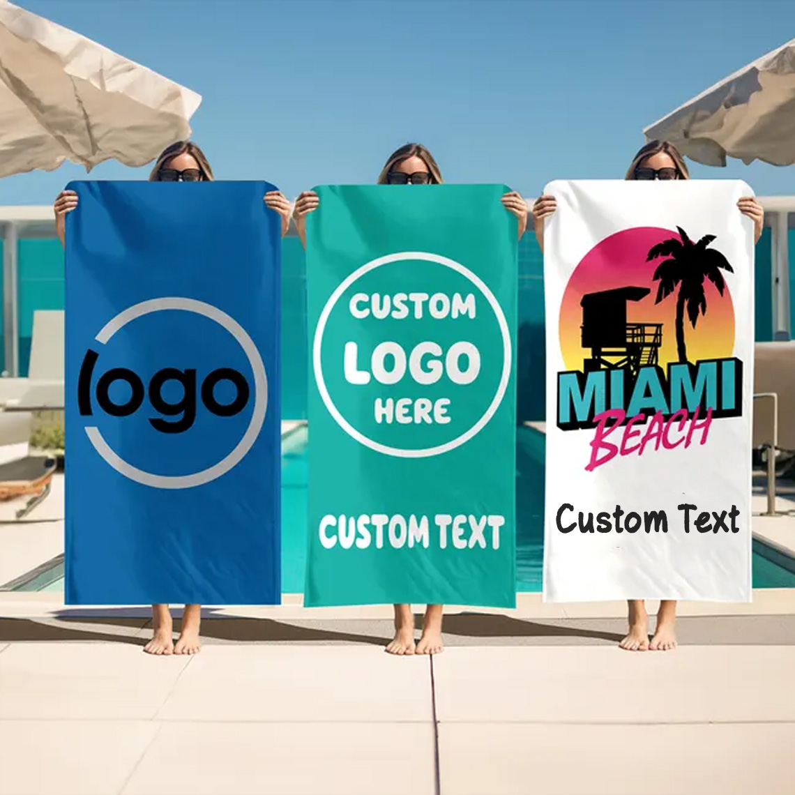 Custom Logo, Text, Pattern, Design