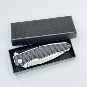 Độ Cứng Cao G10 Xử Lý Gấp Di Động Tự Vệ Sinh Tồn Edc Trái Cây Dao Cho Cắm Trại Ngoài Trời Thép Không Gỉ Bán Buôn - Product Image 5