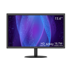 Venta caliente precio bajo 15,6 pulgadas LED Oficina de negocios Monitor Lcd 60Hz computadora VA Panel pantalla Monitor LCD de escritorio - Product Image 5