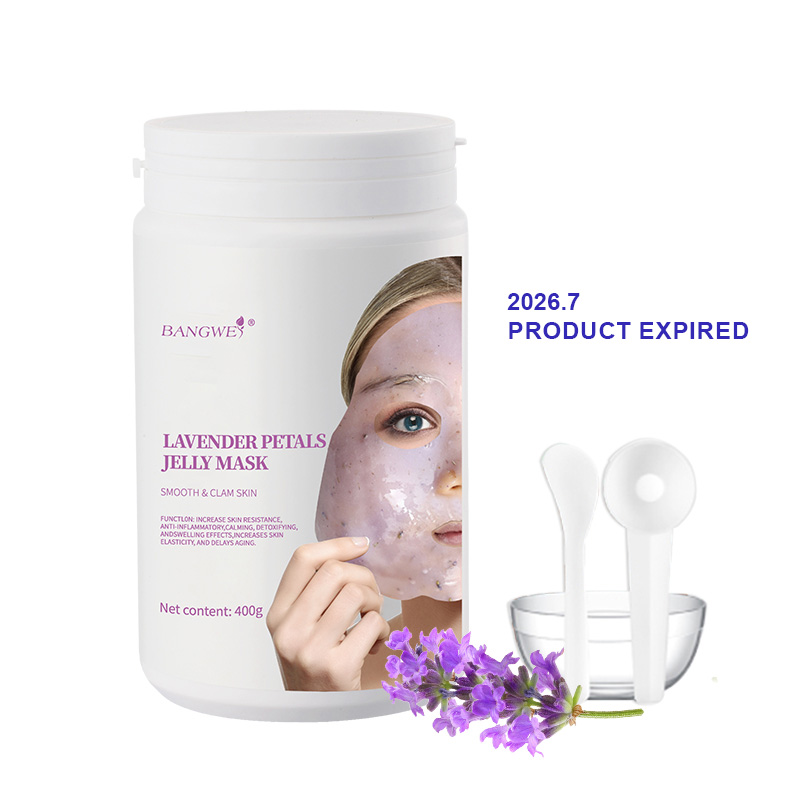 Buy two get one free Lavender petals jelly mask