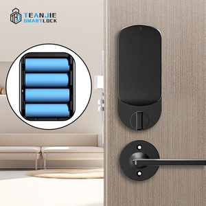 Cerradura de puerta de hotel dividida de estilo más nuevo con tarjeta de llave Software gratuito Puerta de habitación administrada Red WiFi de almacenamiento de datos en la nube - Product Image 3