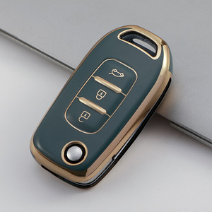 Renault için seçilen Renault Megane Sandero Stepway Logan Clio 5 Arkana 2020 2021 TPU araba çevirme anahtarı durum katlanır anahtar koruyucu - Product Image 2