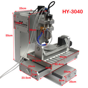 5 轴 2200W 交叉滑台 HY-3040 数控铣床价格 - Product Image 6