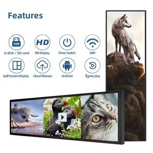 Long Strip <strong>LCD</strong> Touch <strong>Display</strong> Android Bar Type <strong>LCD</strong> <strong>Displays</strong> Airport Metro <strong>LCD</strong> <strong>Display</strong> For <strong>Bus</strong> 28.6&quot; 1920x540 - Product Image 3