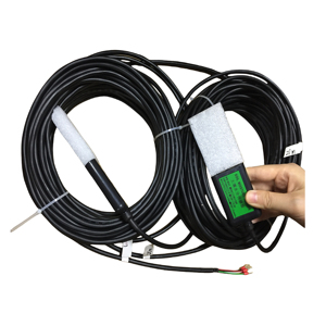 Sensore di umidità del suolo con uscita SDI-12 RS485 interfaccia analogica 24V Max Voltage numero di modello VWC EC sensore