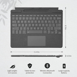 Surface Pro 9无线键盘，带触摸板7彩色背光，适用于Microsoft Surface Pro 8/9/X - Product Image 6