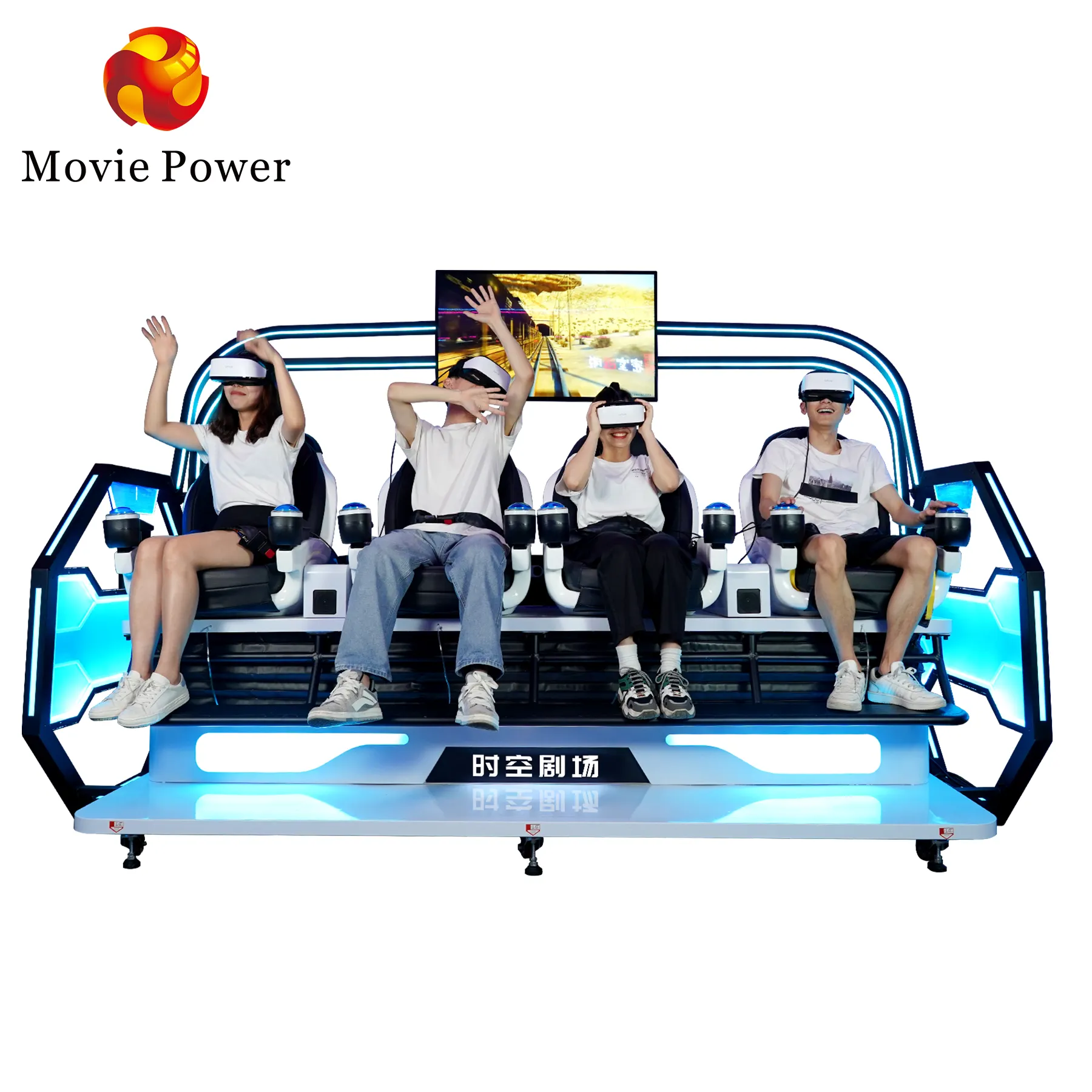 Cinema di potere 9d Vr Cinema realtà visiva Vr sedia Space Theater con altri prodotti del parco di divertimenti