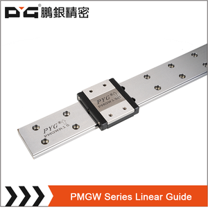 CNC Parts Miniature <strong>Linear</strong> Guide <strong>Rail</strong> PMGW15mm <strong>Linear</strong> Motion <strong>Slide</strong> Block for <strong>Robots</strong>